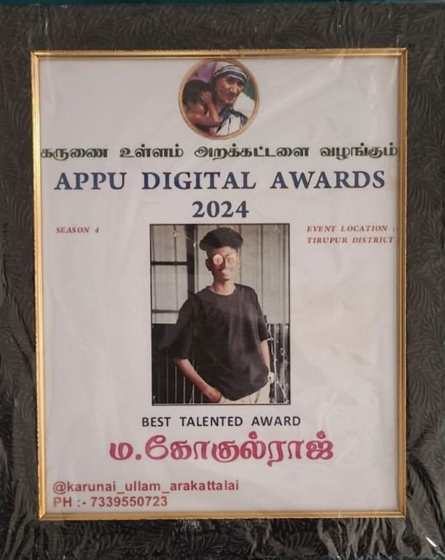 Appu Digital Awards 2024, Best Talented Award