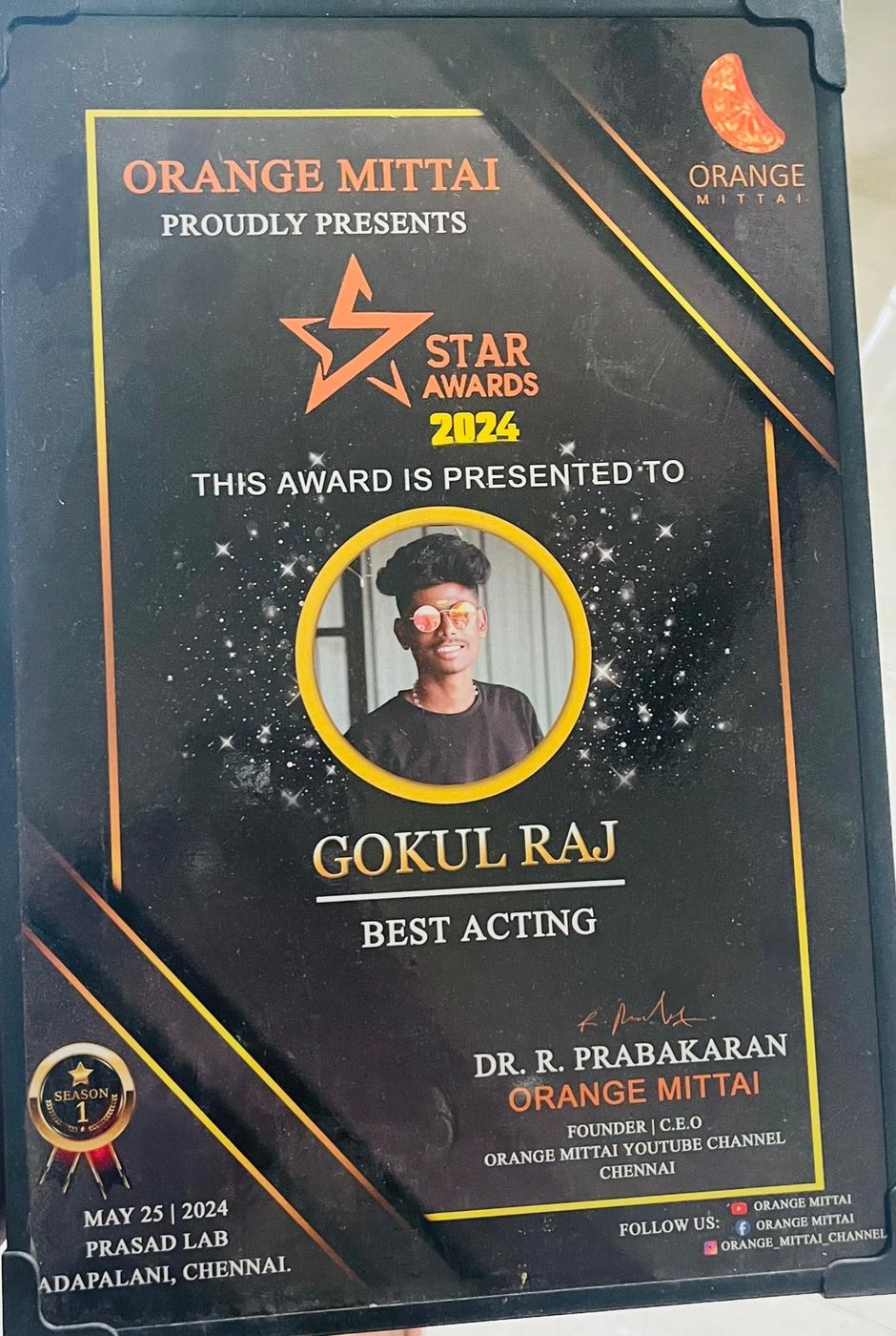 Star Awards 2024, Best Acting