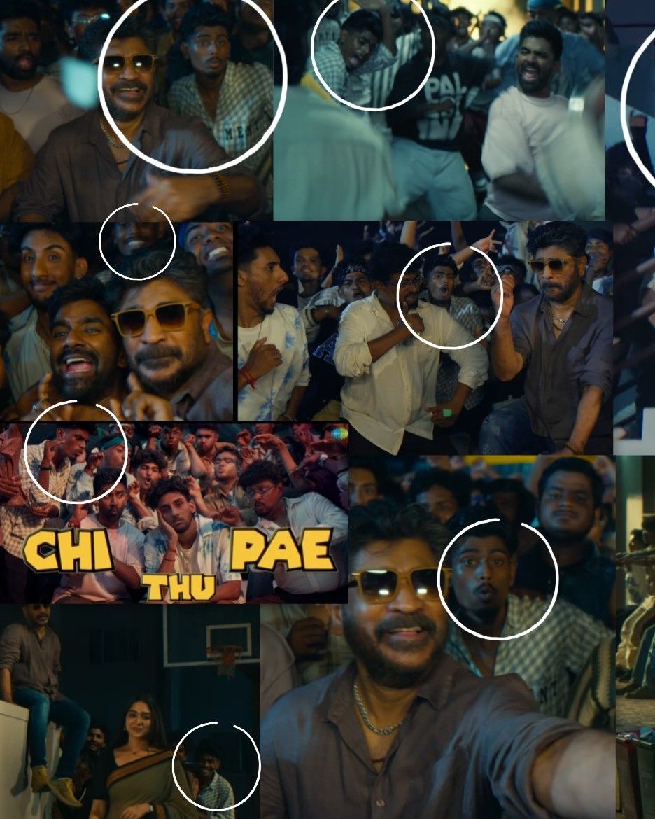 Montage of frames from the Chi Pae Thu music video